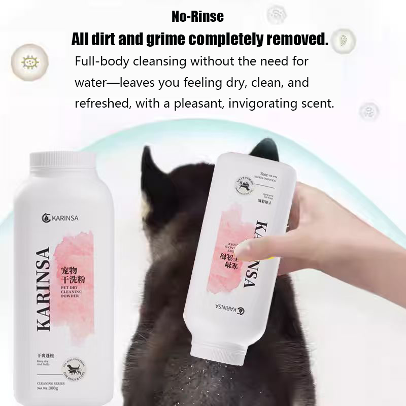 No Rinse Dry Pet Shampoo